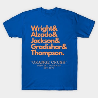 Denver's Orange Crush Defense T-Shirt